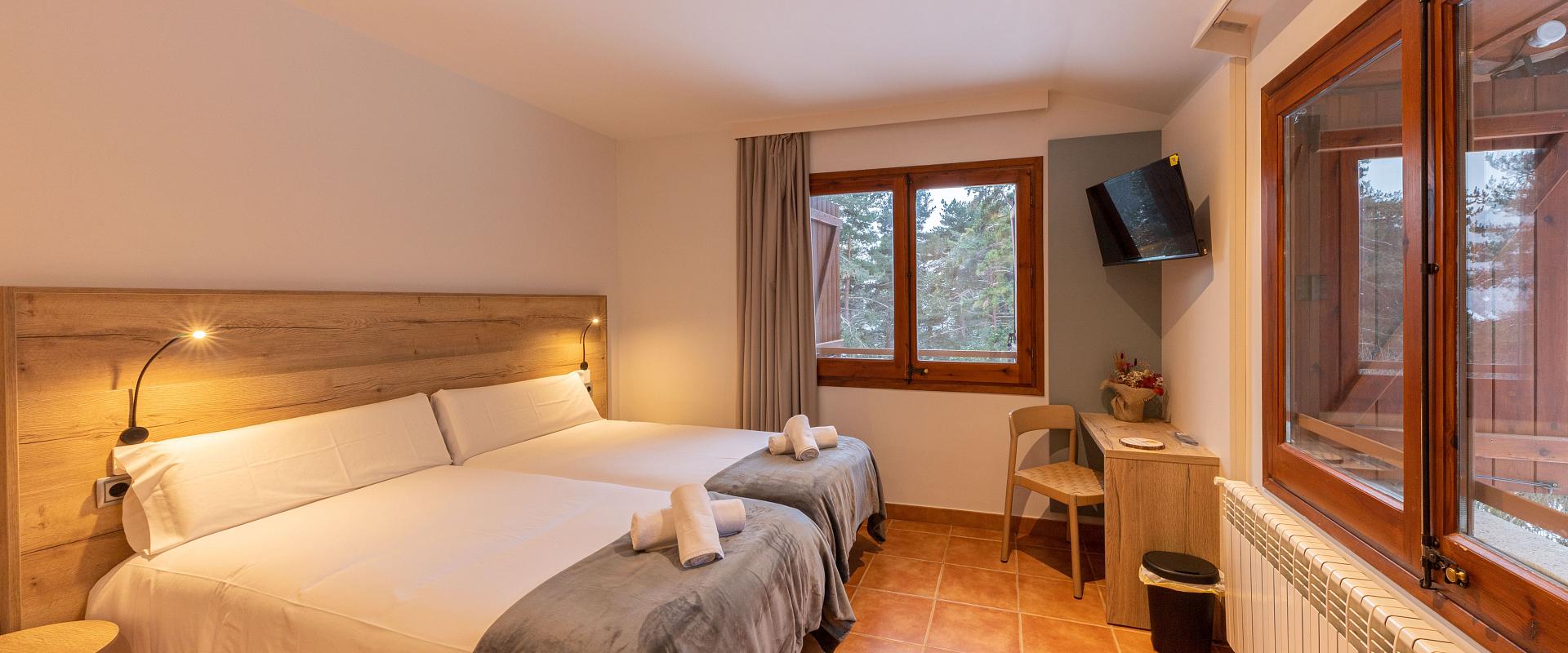 Chambres avec vue sur la montagne